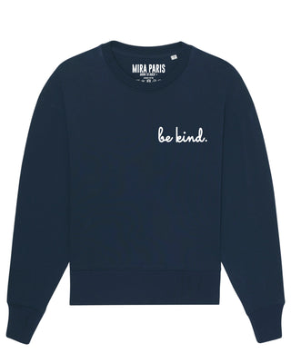 Sweatshirt Oversize Brodé "Be Kind"