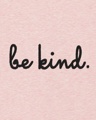 Hoodie à Zip Brodé "Be Kind"