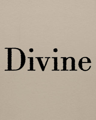 T-shirt Oversize Brodé “Divine"