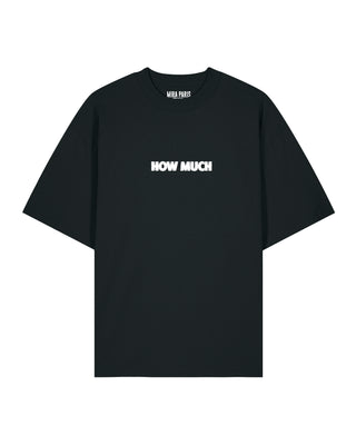 T-shirt Oversize Brodé "How Much"