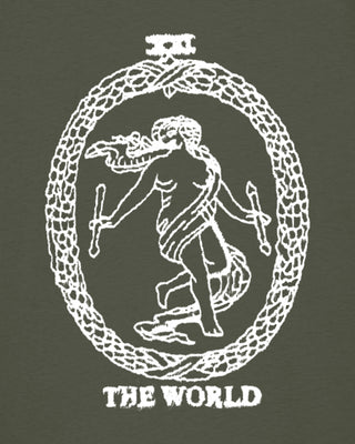 T-shirt Oversize Brodé “The World"