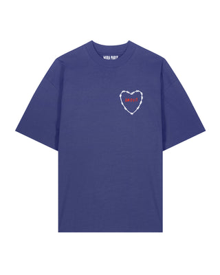 T-shirt Oversize Brodé "Amour"