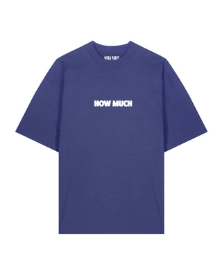 T-shirt Oversize Brodé "How Much"