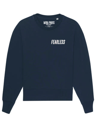 Sweatshirt Oversize Brodé "Fearless"