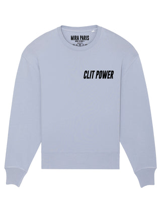 Sweatshirt Oversize Brodé "Clit Power"