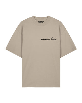 T-shirt Oversize Brodé "Summer Love"