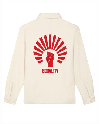 Chemise Oversize Brodée "Equality"