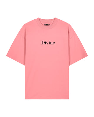 T-shirt Oversize Brodé “Divine"