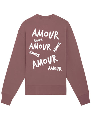 Sweatshirt Oversize Brodé "Amour"