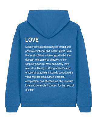 Hoodie Oversize "Love Definition"