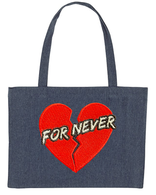 Shopping Bag Brodé "For Never"