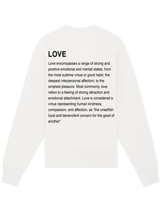 Sweatshirt Classic "Love Definition"