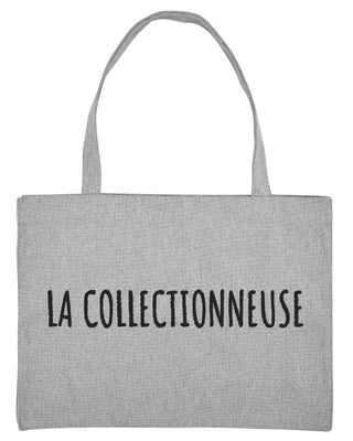 Shopping Bag Brodé "La Collectionneuse"