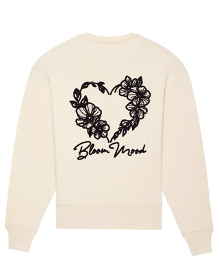 Sweatshirt Oversize Brodé "Bloom Mood"