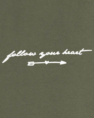 Jogging Brodé "Follow Your Heart"