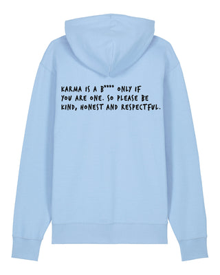 Hoodie Classic Brodé "Karma is a B****"