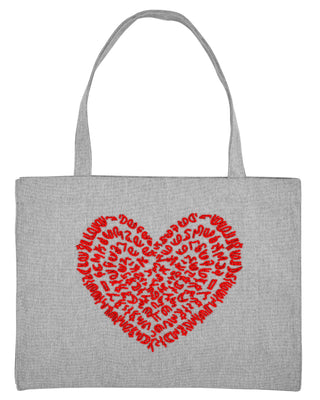 Shopping Bag Brodé "Corazon"