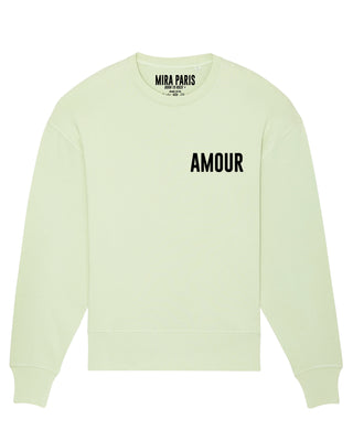 Sweatshirt Classic Brodé "Amour"