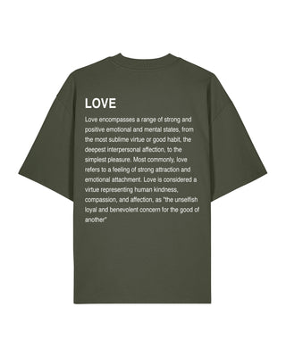 T-shirt Oversize "Love Definition"