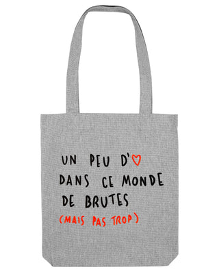 Tote Bag Brodé "Brute"