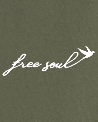 Jogging Vintage Brodé "Free Soul"