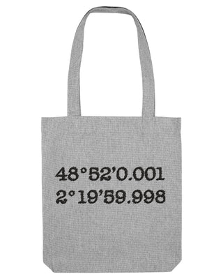 Tote Bag Brodé "Coordinates"