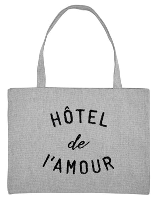 Shopping Bag Brodé "Hôtel de l’Amour"