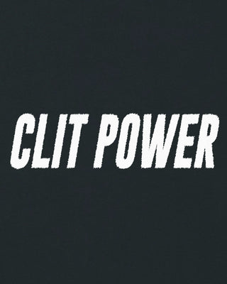 Sweatshirt Oversize Brodé "Clit Power"