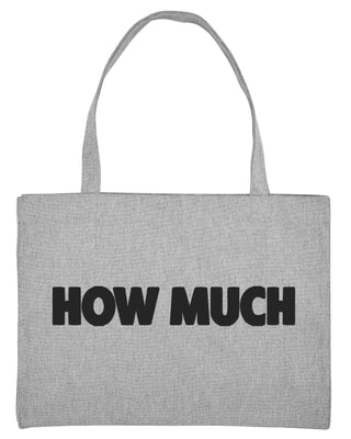 Shopping Bag Brodé "How Much"