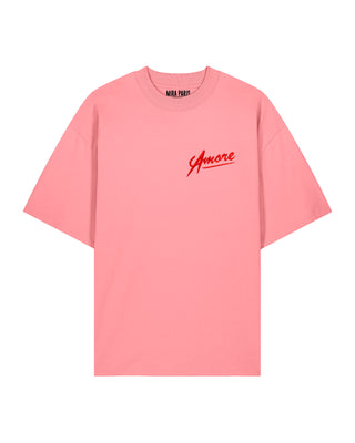 T-shirt Oversize Brodé "Amore"