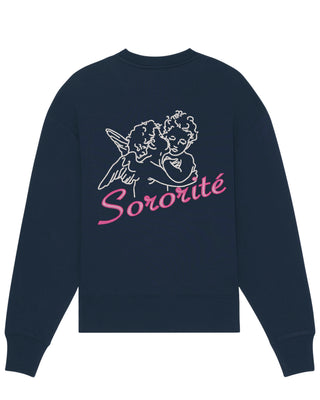 Sweatshirt Oversize Brodé "Sororité"