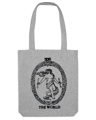 Tote Bag Brodé "The World"