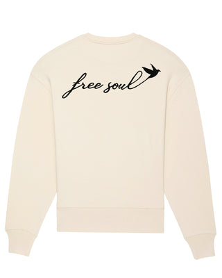 Sweatshirt Classic Brodé "Free soul"