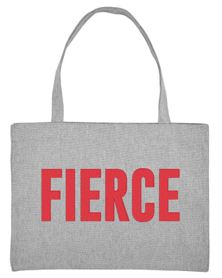 Shopping Bag Brodé "Fierce"