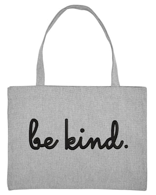 Shopping Bag Brodé "Be Kind"