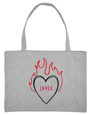 Shopping Bag Brodé "Lover"