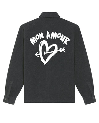 Chemise Oversize Brodée "Mon Amour"