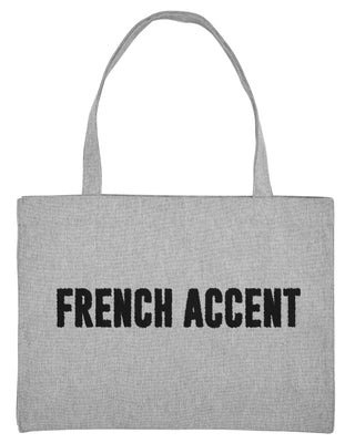 Shopping Bag Brodé "French Accent"