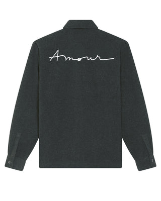 Chemise Oversize Brodée "Amour"