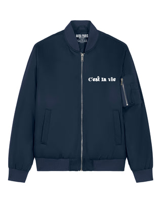 Veste Bomber Brodée "C'est La Vie"