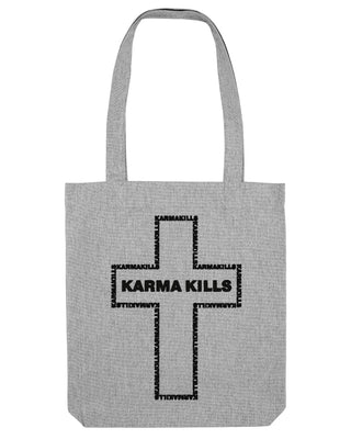 Tote Bag Brodé "Karma Kills"