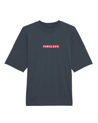 T-shirt Oversize Brodé "Fabulous"