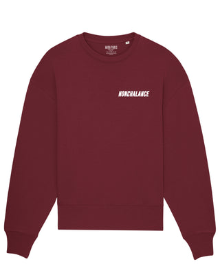 Sweatshirt Oversize Brodé "Nonchalance"