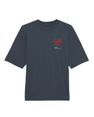 T-shirt Oversize Brodé “Sweet Heart"