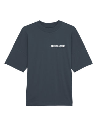 T-shirt Oversize Brodé "French Accent"