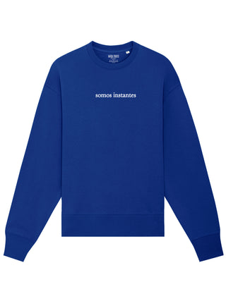 Sweatshirt Classic Brodé "Somos Instantes"