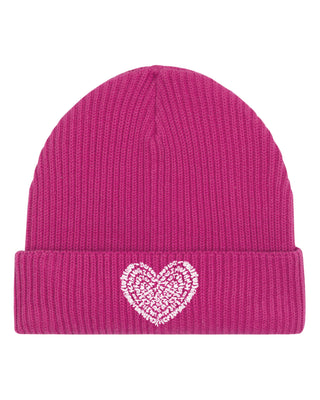 Beanie Fisherman Brodé "Corazon"