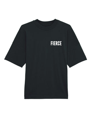 T-shirt Oversize Brodé "Fierce"