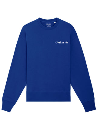 Sweatshirt Classic Brodé "C'est La Vie"