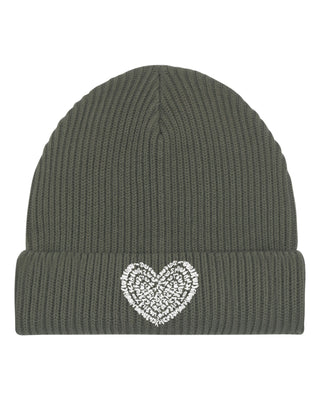 Beanie Fisherman Brodé "Corazon"